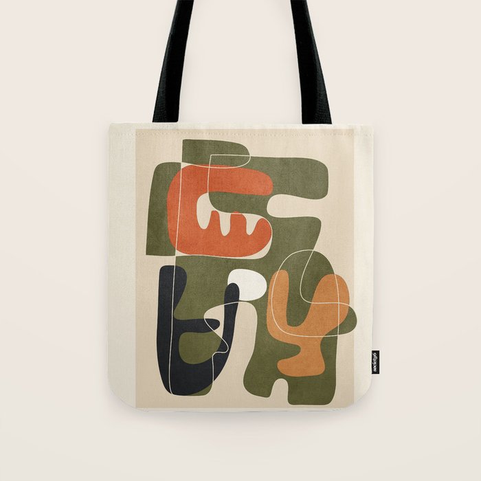 Organic Rhythms 2 Tote Bag Gallery Image 1