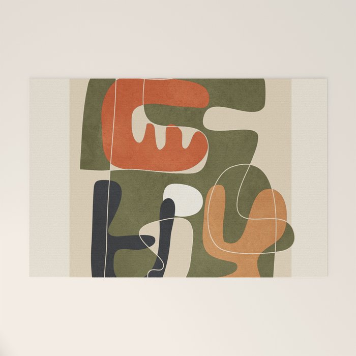 Organic Rhythms 2 Welcome Mat Gallery Image 1