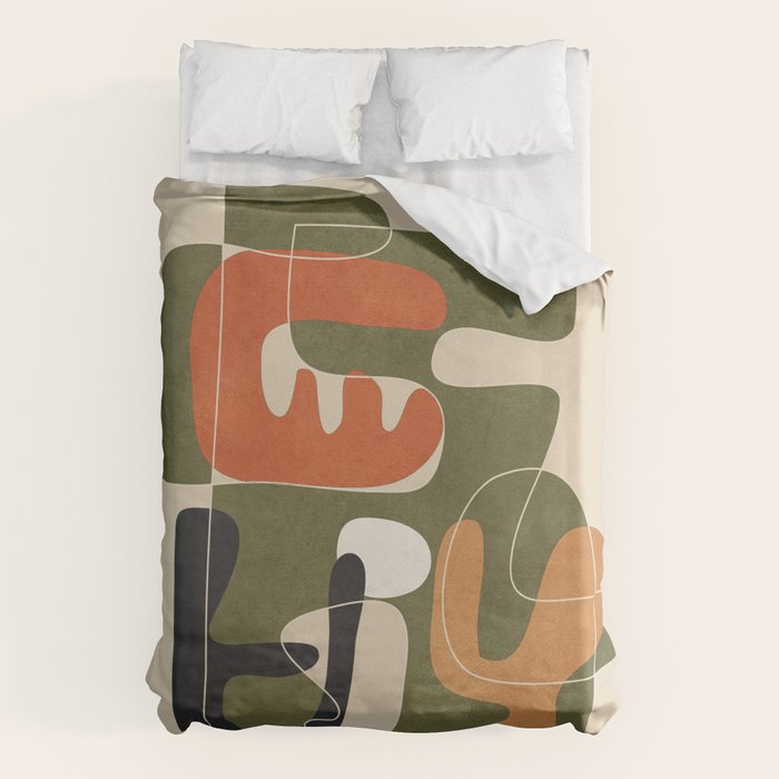 Organic Rhythms 2 Duvet Cover Gallery Image 6