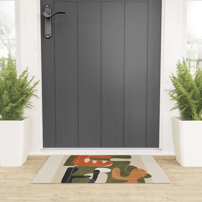 Organic Rhythms 2 Welcome Mat Gallery Image 3