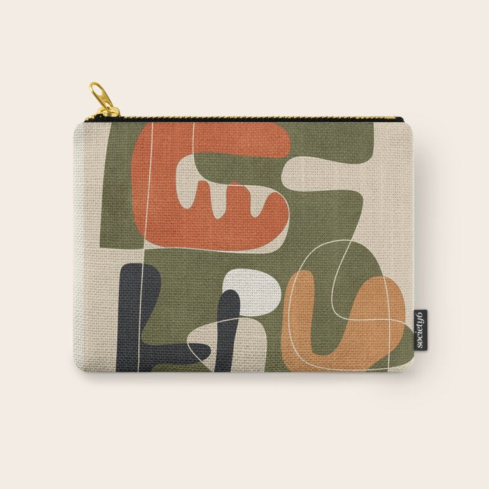 Organic Rhythms 2 Carry All Pouch Gallery Image 1
