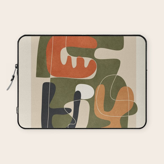 Organic Rhythms 2 Laptop Sleeve Gallery Image 1