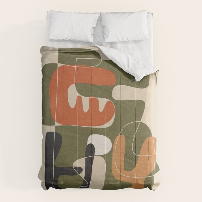 Organic Rhythms 2 Comforter Gallery Image 1