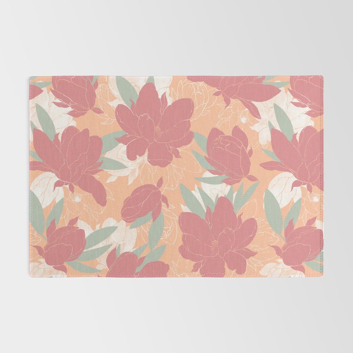 Big floral blossoms PF3 Rug Gallery Image 2