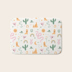 Wild West Pattern Bath Mat Gallery Image 1