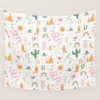 Wild West Pattern Wall Tapestry Gallery Image 4