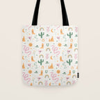 Wild West Pattern Tote Bag Gallery Image 1