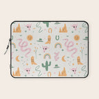 Wild West Pattern Laptop Sleeve Gallery Image 1