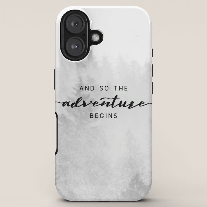 And So The Adventure Begins iPhone Case Gallery Image 5