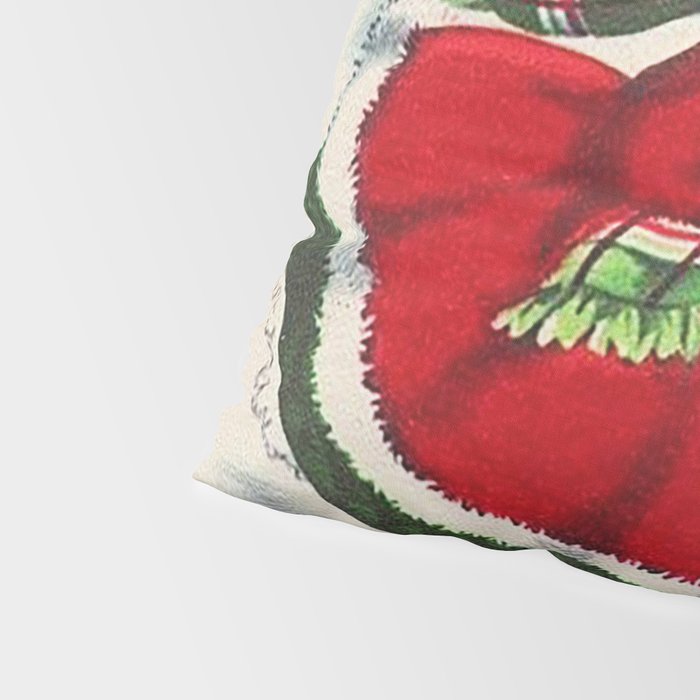 Vintage Christmas Girl Pillow Sham Gallery Image 4