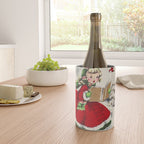 Vintage Christmas Girl Wine Chiller Gallery Image 4