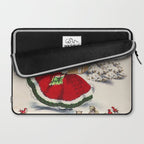 Vintage Christmas Girl Laptop Sleeve Gallery Image 2
