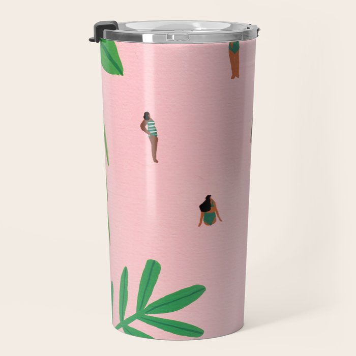 Green swimsuit Travel Mug Gallery Image 3
