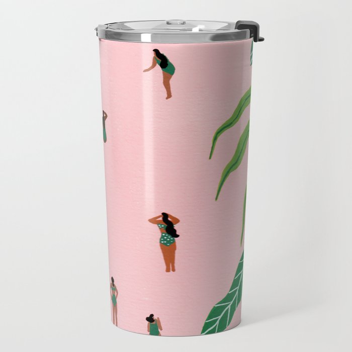 Green swimsuit Travel Mug Gallery Image 2