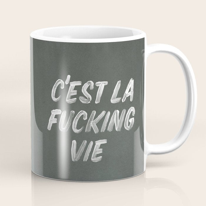 C'est La Vie Coffee Mug Gallery Image 1
