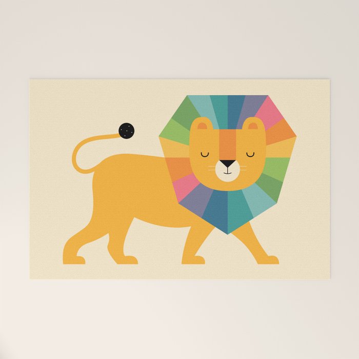 Lion Shine Welcome Mat Gallery Image 1