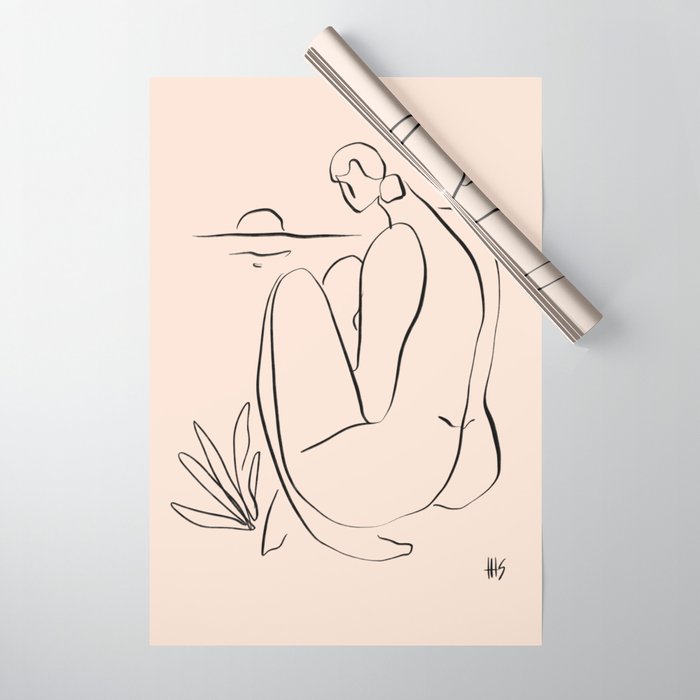 Summer Lines 16 Wrapping Paper Gallery Image 1