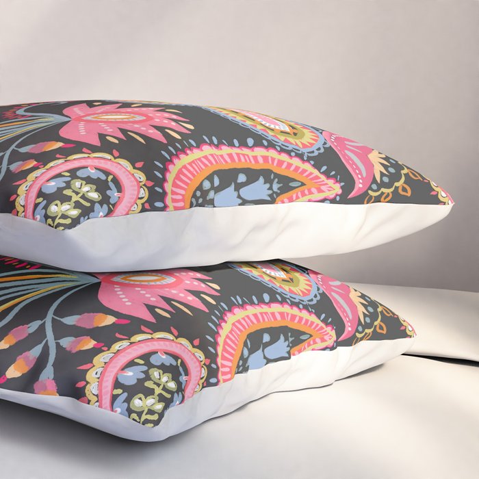 Eclectic  Paisley Delight Pillow Sham Gallery Image 3