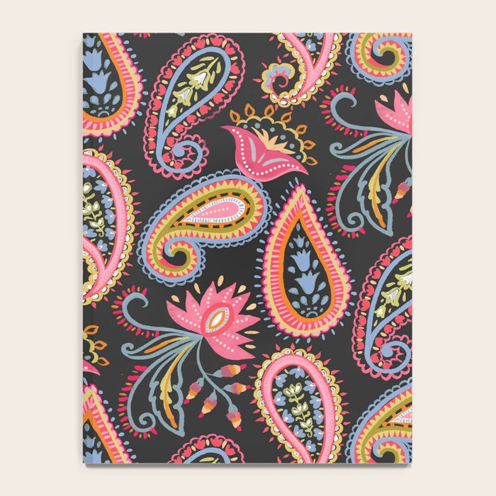 Eclectic  Paisley Delight Notebook Gallery Image 4