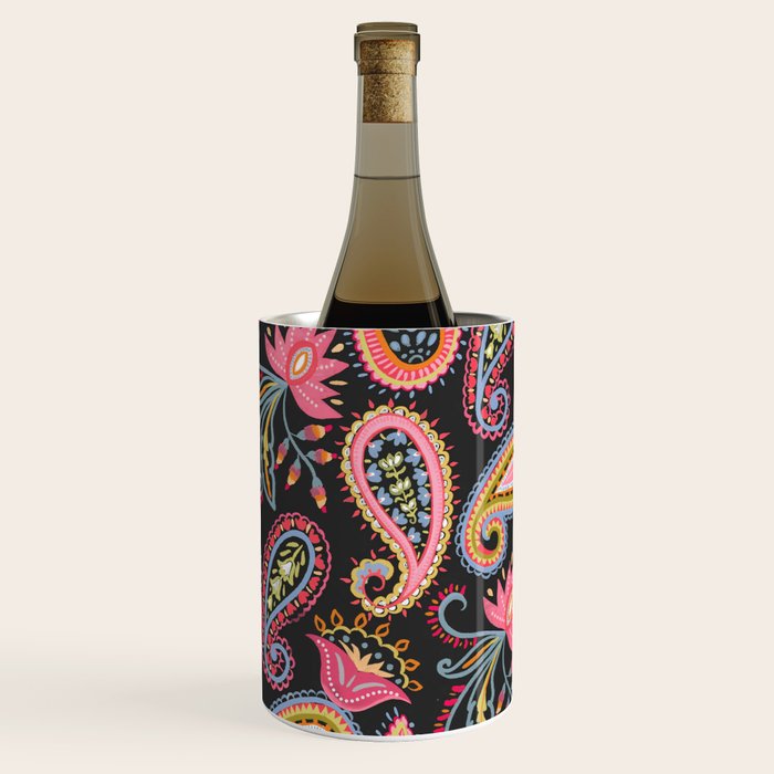 Eclectic  Paisley Delight Wine Chiller Gallery Image 1
