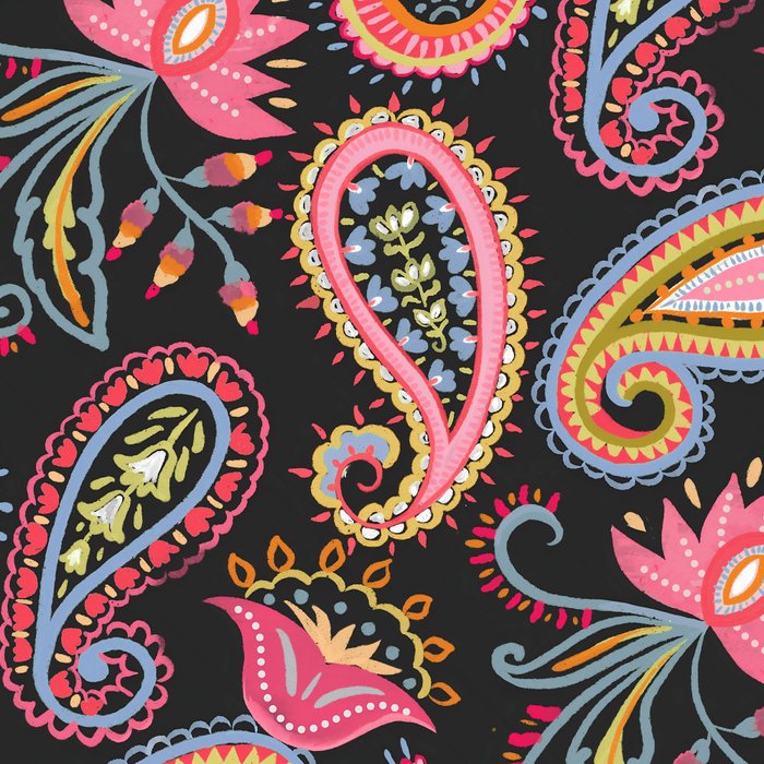 Eclectic  Paisley Delight Coffee Mug Gallery Image 2