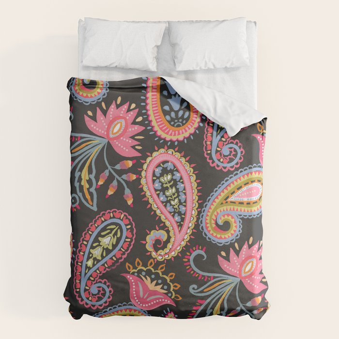 Eclectic  Paisley Delight Duvet Cover Gallery Image 6