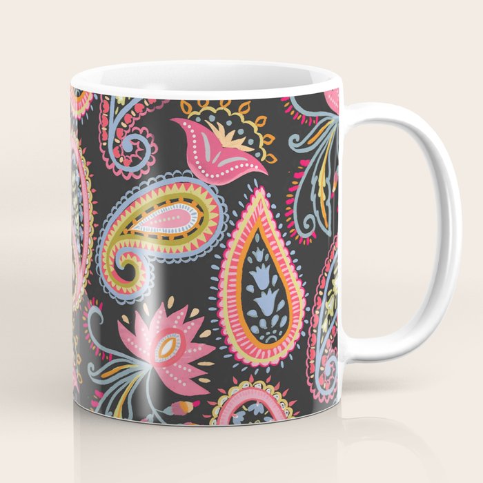 Eclectic  Paisley Delight Coffee Mug Gallery Image 1