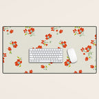 VINTAGE FLORAL Desk Mat Gallery Image 1