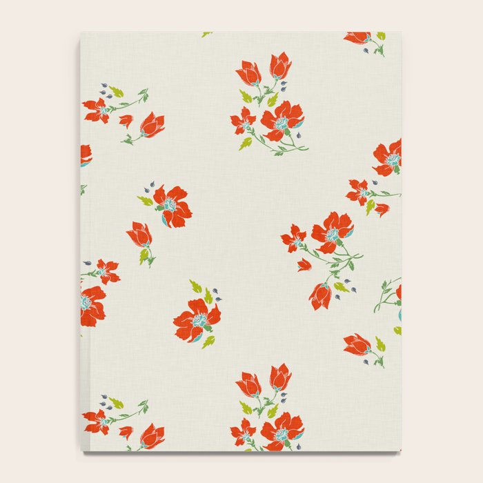 VINTAGE FLORAL Notebook Gallery Image 4
