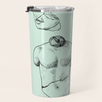 Fragments in Mint Travel Mug Gallery Image 3