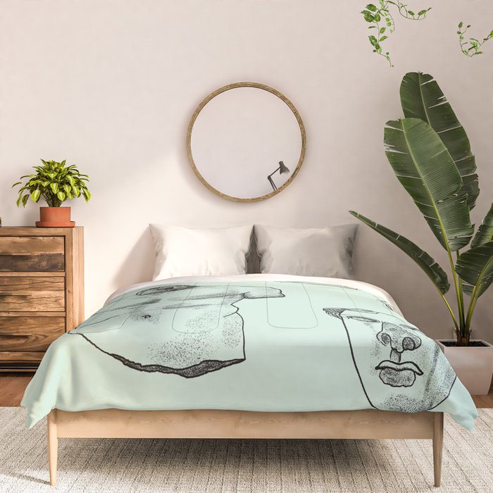 Fragments in Mint Comforter Gallery Image 3