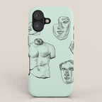 Fragments in Mint iPhone Case Gallery Image 1