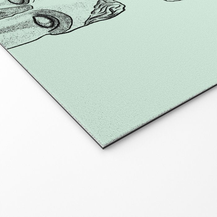 Fragments in Mint Welcome Mat Gallery Image 2