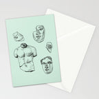 Fragments in Mint Stationery Card Gallery Image 2