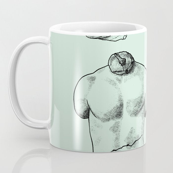 Fragments in Mint Coffee Mug Gallery Image 3