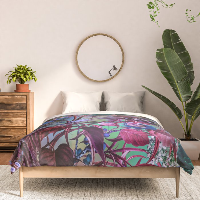 Multicolor Floral Pattern Comforter Gallery Image 3