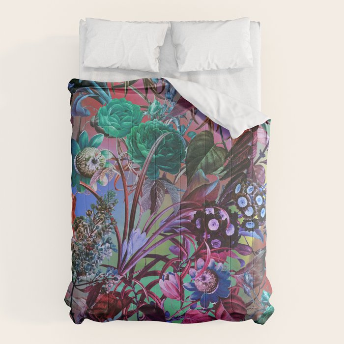 Multicolor Floral Pattern Comforter Gallery Image 6