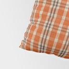 North Country Plaid - classic red and brown Pillow Sham Gallery Image 4