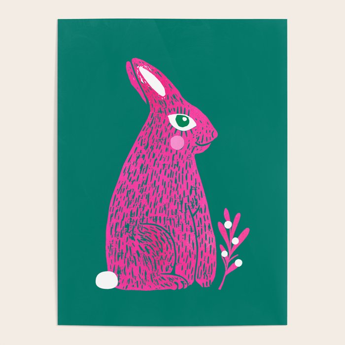 Pink Rabbit Poster Gallery Image 4