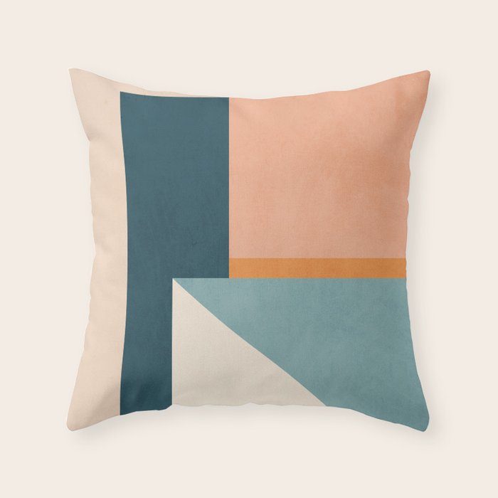 Minimal Abstract 16 Throw Pillow Gallery Image 6