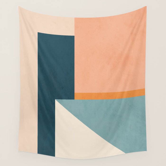 Minimal Abstract 16 Wall Tapestry Gallery Image 4
