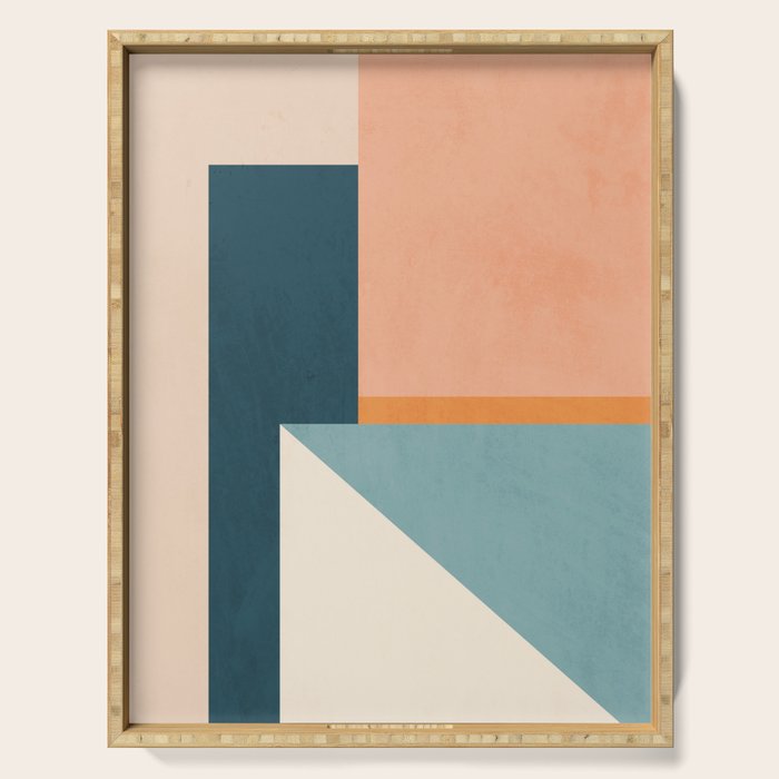 Minimal Abstract 16 Serving Tray Gallery Image 1