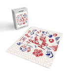 Bon Appetit Seafood and French Bread Handdrawn Gourmet Food Illustration Jigsaw Puzzle Gallery Image 2