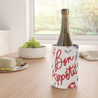 Bon Appetit Seafood and French Bread Handdrawn Gourmet Food Illustration Wine Chiller Gallery Image 4