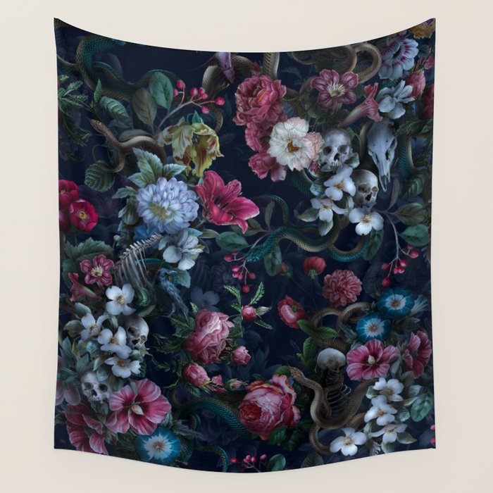 Skulls and Snakes V Wall Tapestry Gallery Image 1