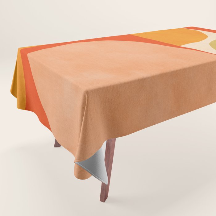 abstract mid century modern Tablecloth Gallery Image 1