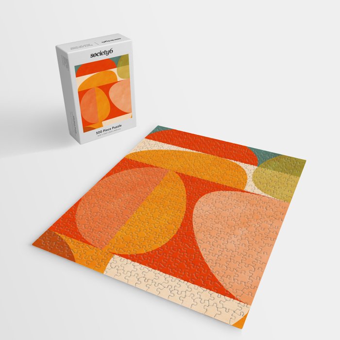 abstract mid century modern Jigsaw Puzzle Gallery Image 2