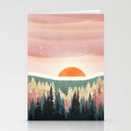 Dusk Calm Stationery Card Gallery Image 2
