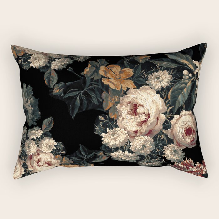 Midnight Garden XIV Rectangular Pillow Gallery Image 2