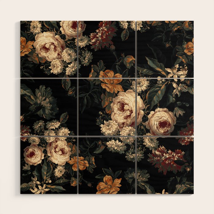 Midnight Garden XIV Wood Wall Art Gallery Image 1